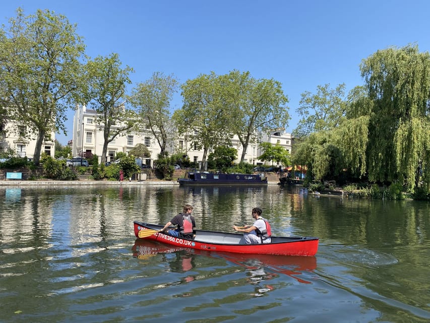 2 seater Canoe Rental in Ladbroke Grove - Paddling the Grand Union Canal: from Westbourne Park toward Little Venice