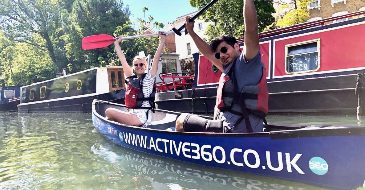 2 seater Canoe Rental in Ladbroke Grove - The canoe basics: stable boat, buoyancy aids, and first-time steering