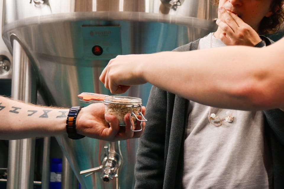 3 Locks Brewing Company: Guided tasting and brewery tour - Beer straight from the tank: the signature moment