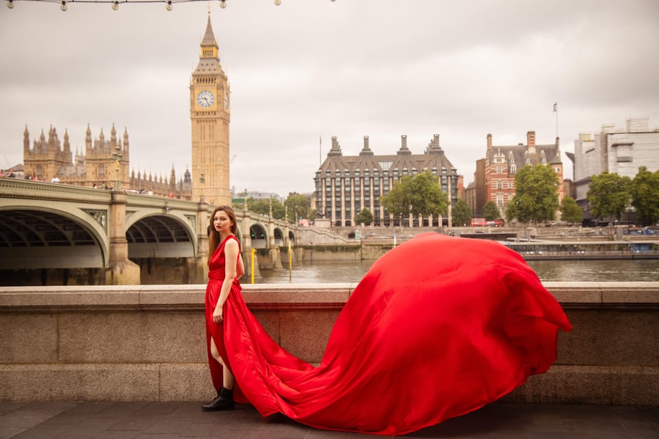 Flying dress professional photoshoot with pro photographer - Key Takeaways