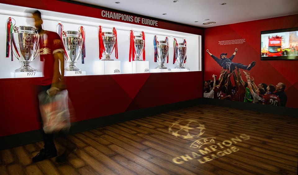 From London: Liverpool FC Stadium & Museum Rail Day Tour - The Interactive Liverpool FC Story Museum: How the Handset Works