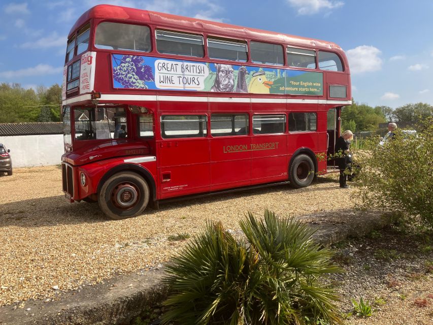 From London: Vintage Bus Wine Tour with Return Train Tickets - Stop Two: Another Vineyard Visit, Plus Free Time and Cellar Door Shopping