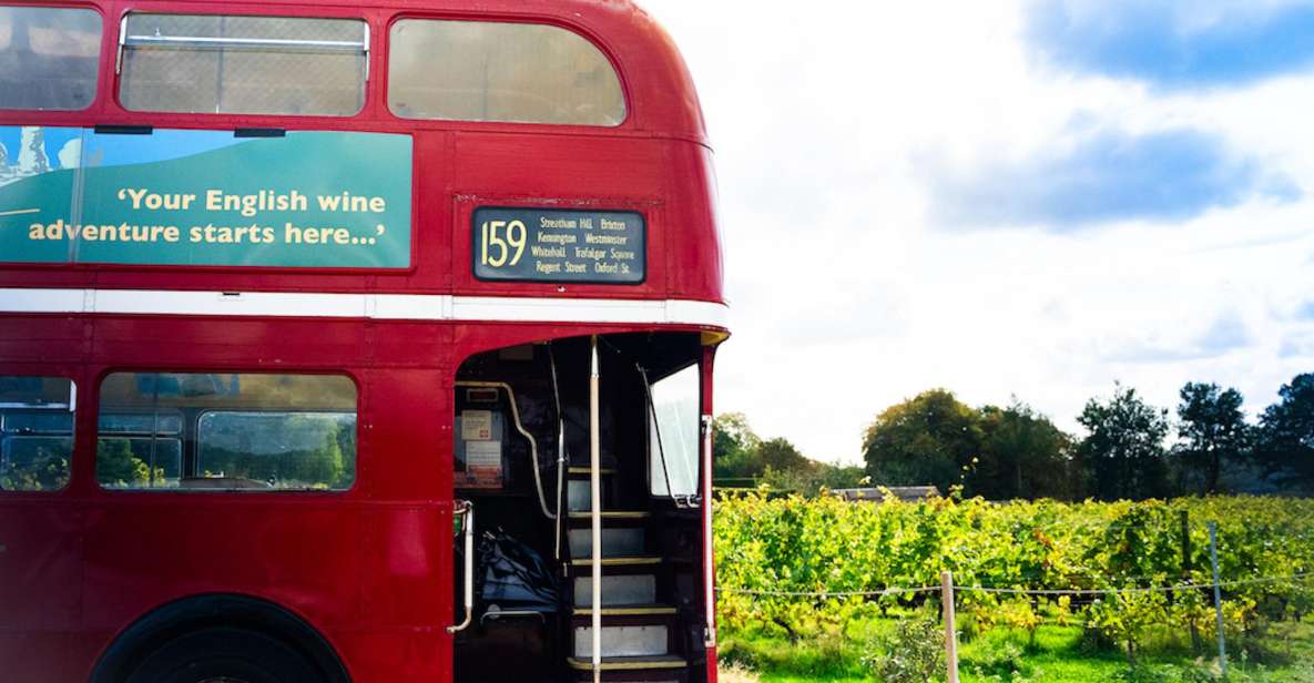 From London: Vintage Bus Wine Tour with Return Train Tickets - The 1960s Routemaster Ride: More Than a Photo Op