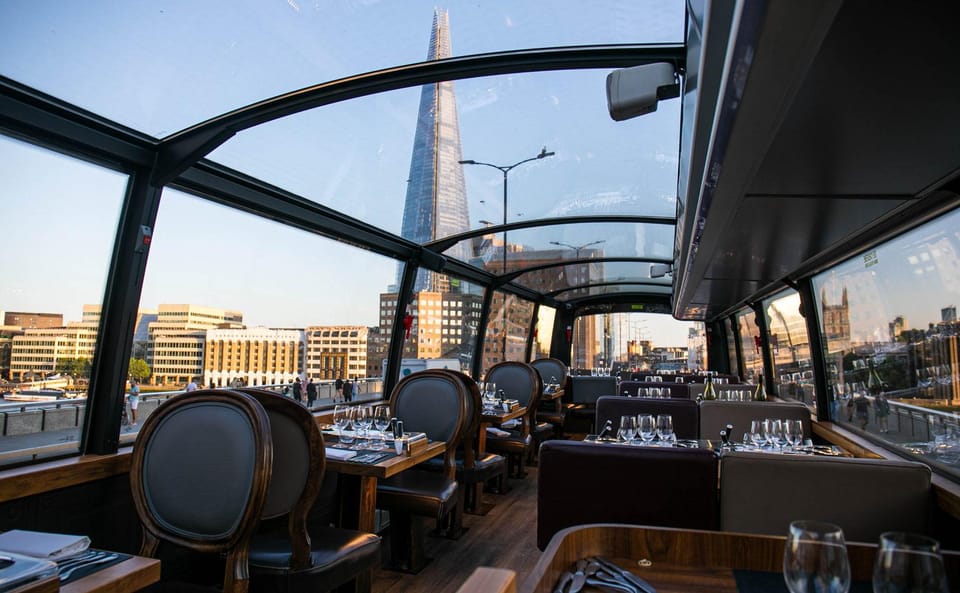 Gastronomic 6-course fine-dining dinner on Luxury London Bus - Should you book? My straight answer