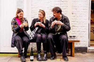 Local Foodie Adventure in London: 10+dishes, drinks and more - Finding the start under The Crown near Seven Dials