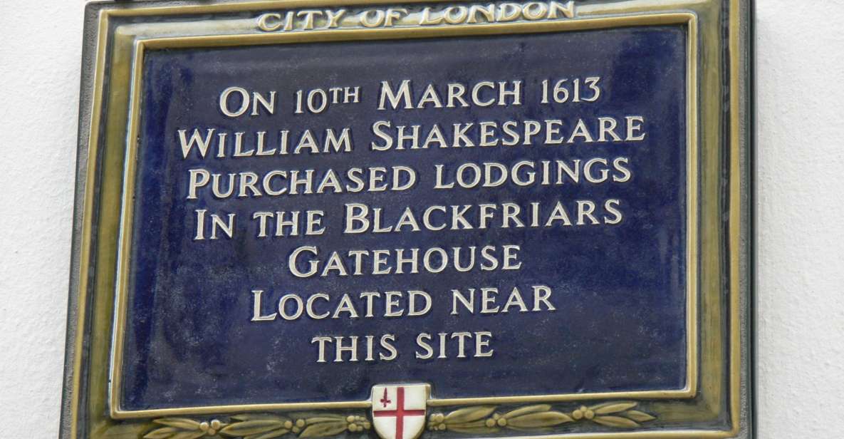 London: 2-Hour Shakespeare Walking Tour - Key things you will notice on this tour