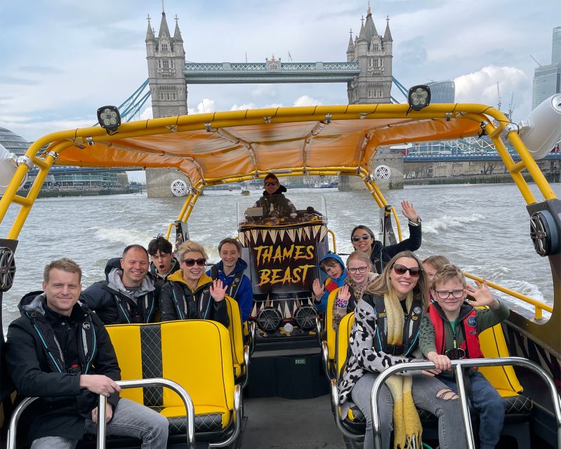 London: 40-Minute Thames Beast Jetboat Tour - FAQ