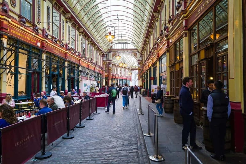 London: Borough Market Food Tour with Local Guide - Leadenhall Market: Victorian arcade energy and a Harry Potter tie-in