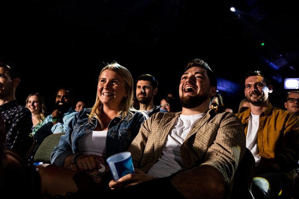 London: Bottomless Brunch Comedy - The Ding Dong Gong Show - The vibe in the room: funny, wild, and not for fainthearted people