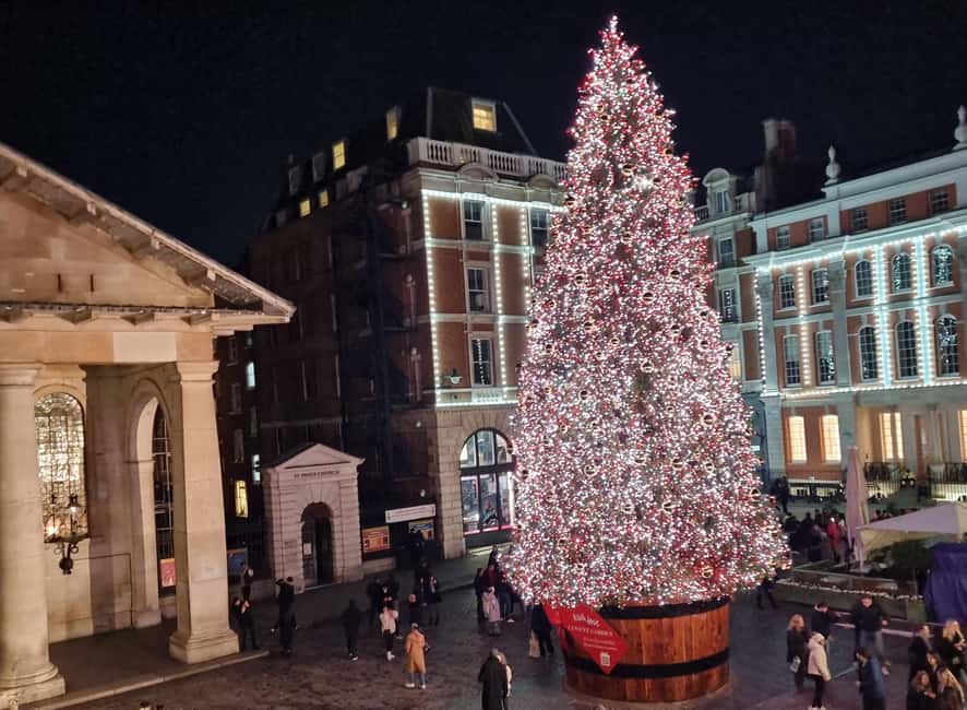 London: Christmas Lights Guided Walking Tour - Covent Garden Start: The Best First Snap Point in London