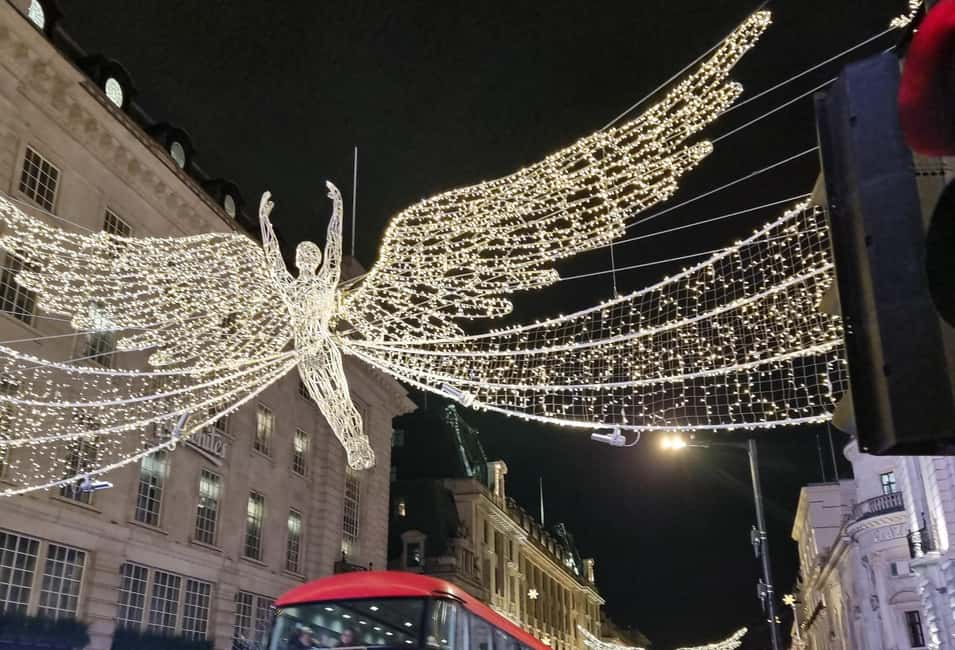 London: Christmas Lights Guided Walking Tour - Regent Street Lights: The Photo-First Part of the Route
