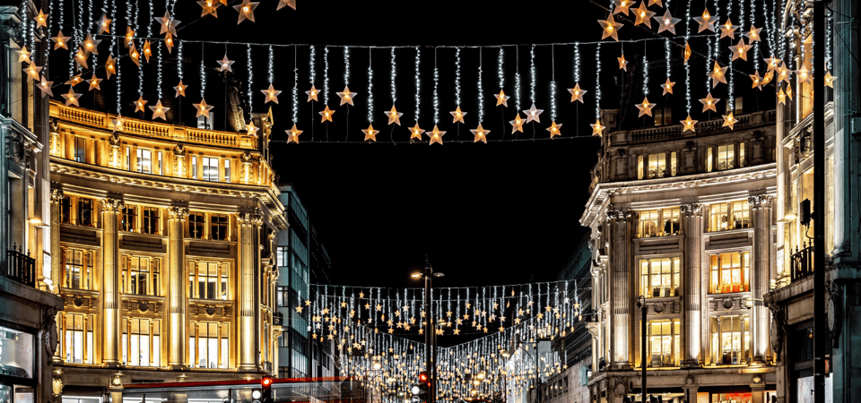 London: Christmas Lights Self Guided Walking Tour - Seven Dials and St Martin’s Courtyard: Small Places, Big Feelings