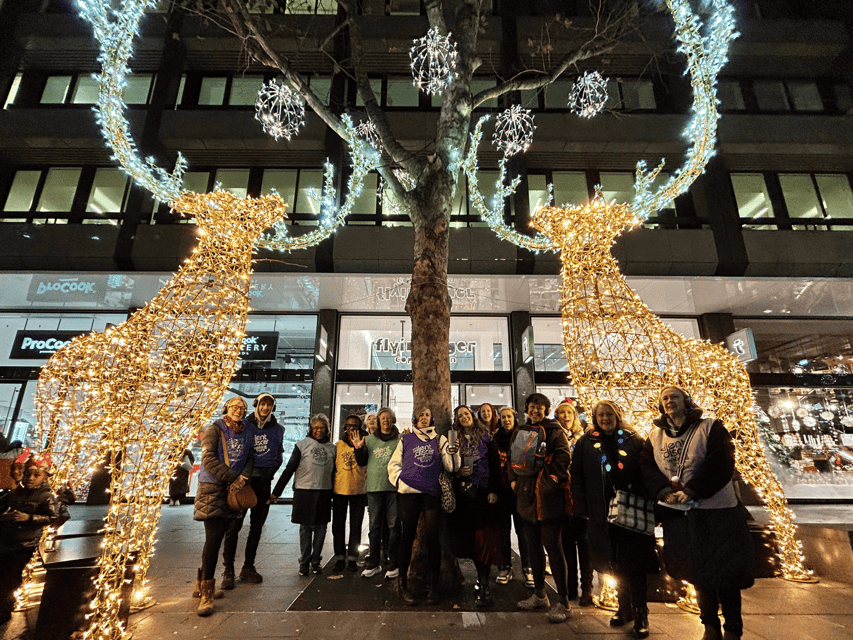 London: Christmas Lights Tour - With Christmas Music - Starting at the Marquis of Granby: How the Night Kicks Off