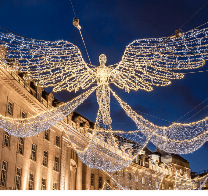 London: Christmas Lights Walking Tour - Charing Cross Start: Easy to Find, Simple to Follow