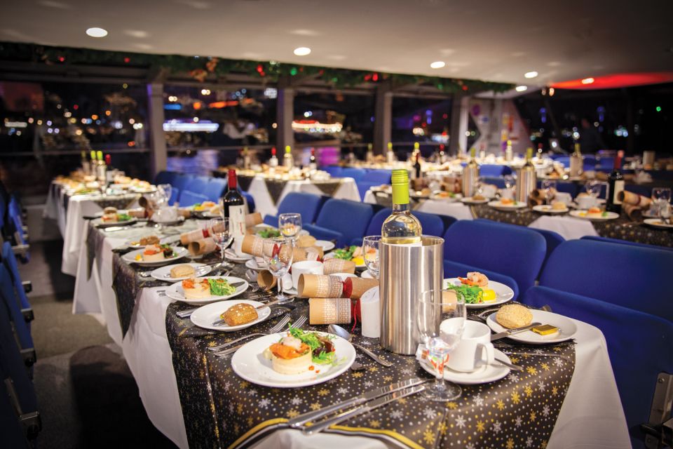 London: Christmas Party Dinner Cruise - Price and value: is $129 worth it?