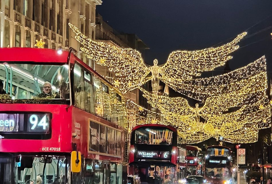 London Christmas Sparkle Walking Tour Small Group - How the 2.5-hour timing works (and where you’ll spend it)