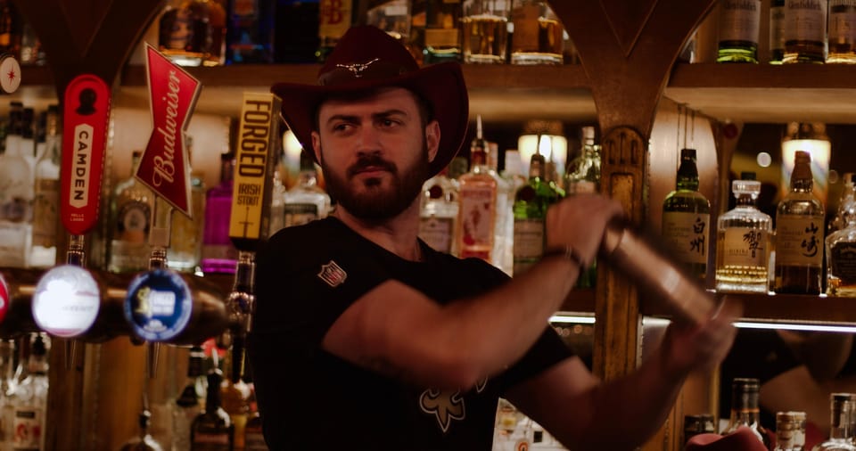 London: Country Music Party with Line Dancing, Two-stepping - Big Belly Bar Southwark: the setting for a proper hoedown
