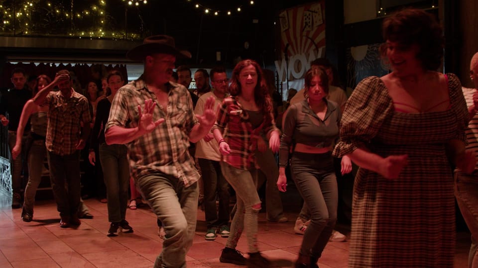 London: Country Music Party with Line Dancing, Two-stepping - Line dance lessons: Electric Slide, Cotton Eye Joe, Watermelon Crawl