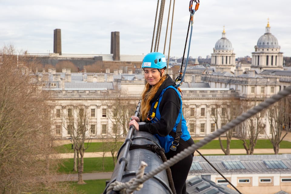 London: Cutty Sark Entry Ticket with Guided Rig Climb - The Abseil Back Down: Easy to Picture, Different to Experience