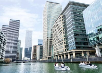London: GoBoat Rental in Canary Wharf with London Docklands - “Captain Your Own Boat”: Training That Keeps It Fun