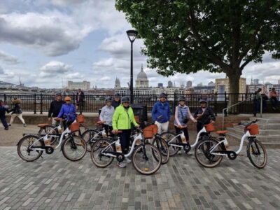 London: Guided E-bike Tour - Starting at Regus London Blackfriars: the ride begins in the financial heart