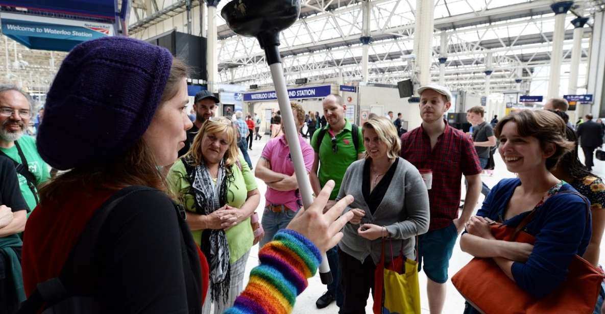 London: Guided Loo Tour - The secret stops: patriotic loo, pop-up toilet, and the “how did London think?” moments