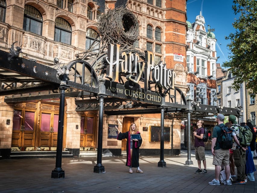 London: Harry Potter Tour and London Bridge Tombs Experience - Leicester Square: where the wizarding tour meets central London