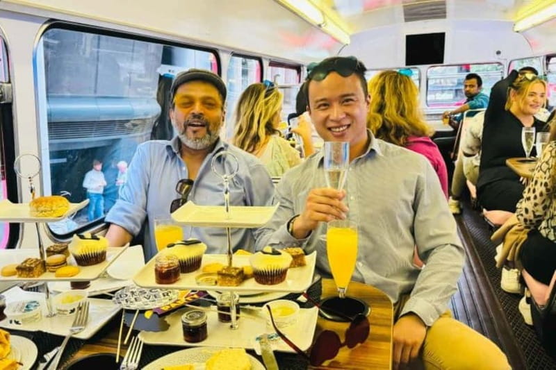 London: "Here We Go Again" Afternoon Tea Bus - How the 1.5-Hour Ride Actually Feels