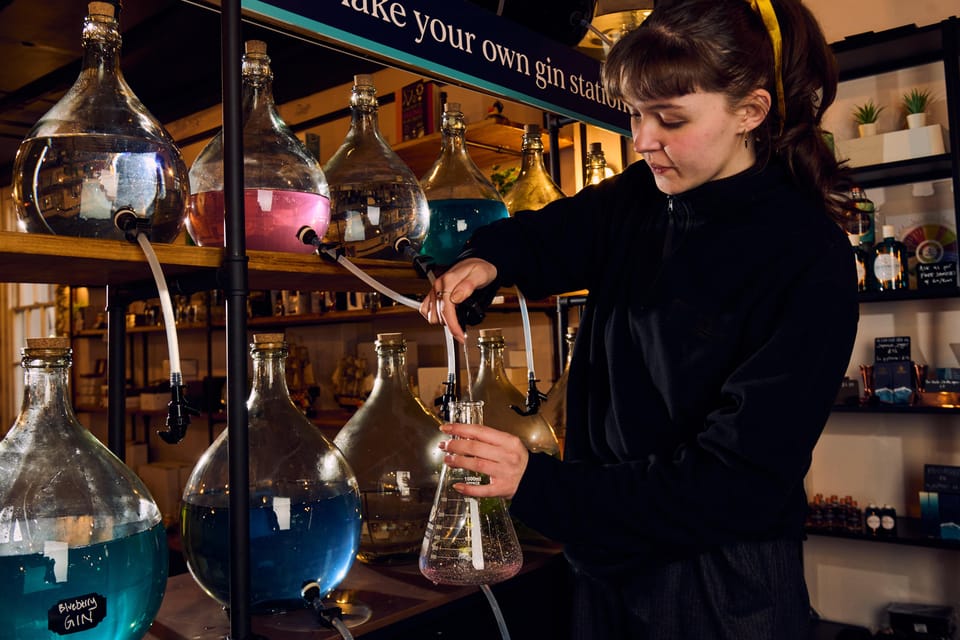 London: Make Your Own Gin Workshop with Take-home Bottle - Shopping time and drink bonus: a small perk that can add up