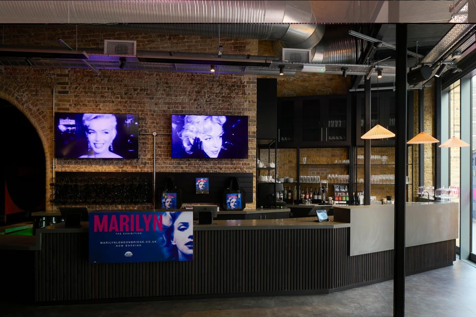 London: Marilyn: The Exhibition: Entrance Ticket - The heart of the show is 250 personal objects
