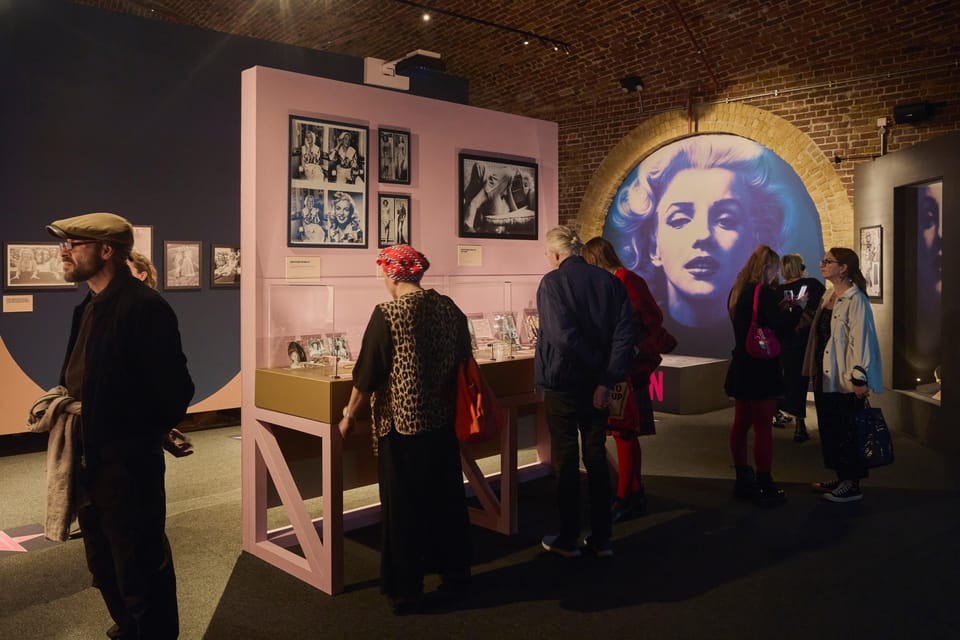 London: Marilyn: The Exhibition: Entrance Ticket - Norma Jeane Baker to Marilyn: a timeline you can follow