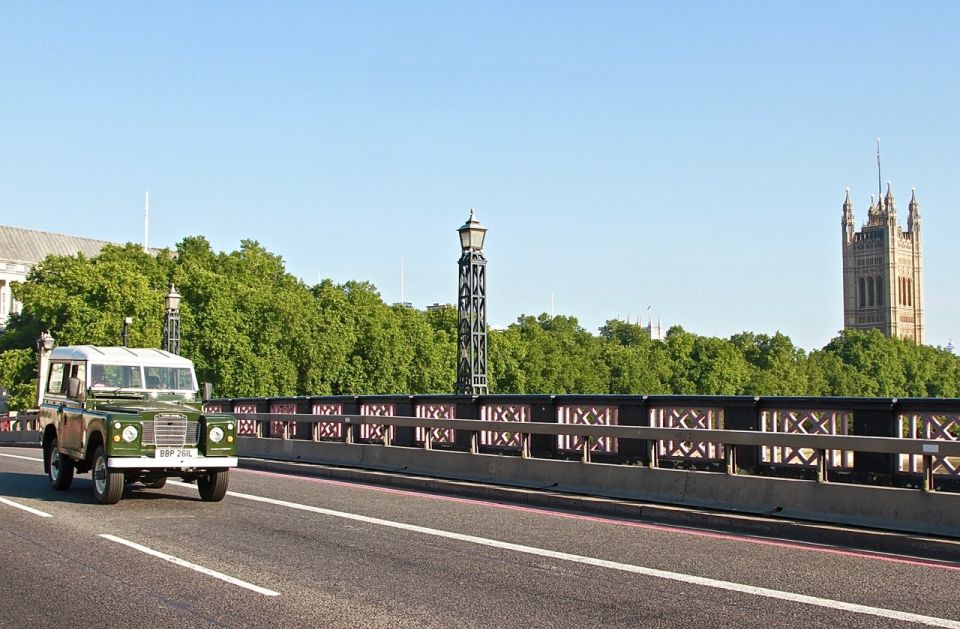 London: Private City Tour - Private vehicle comfort in a classic British car