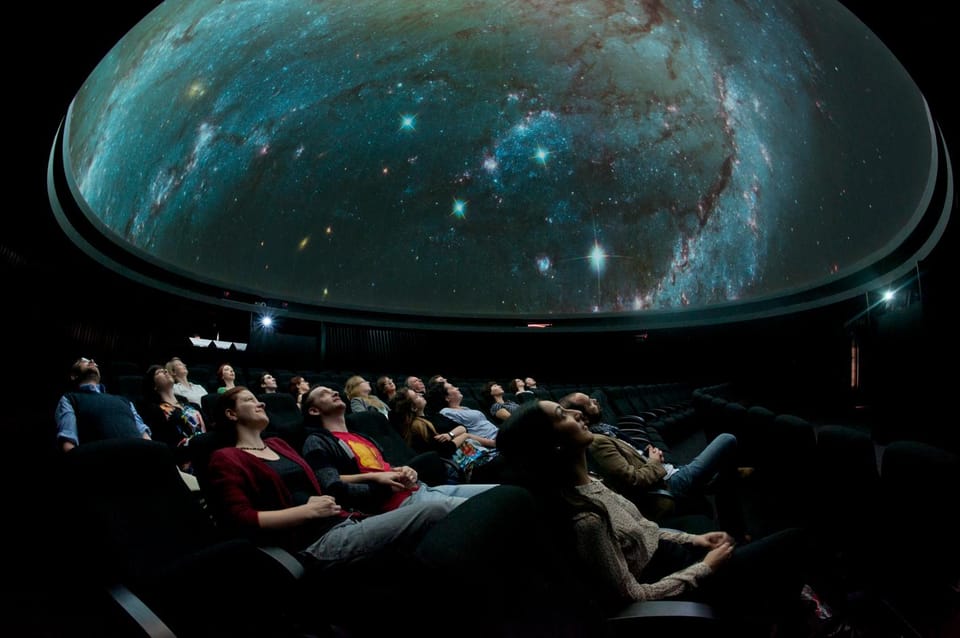 London: Royal Observatory Planetarium Show Entry Ticket - London views after the show: science has daylight side quests
