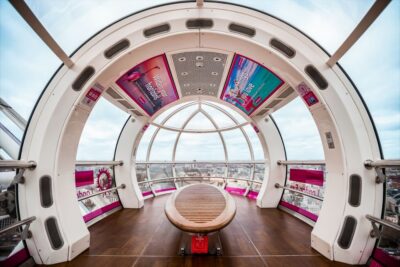 London: The London Eye Entry Ticket - How the ride works: 32 pods, about 30 minutes, and a calm rotation