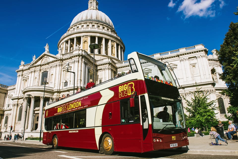 London: Tower of London, Hop-on, Hop-off Bus & River Cruise - The Hop-on Hop-off Bus: Build Your Own London Loop