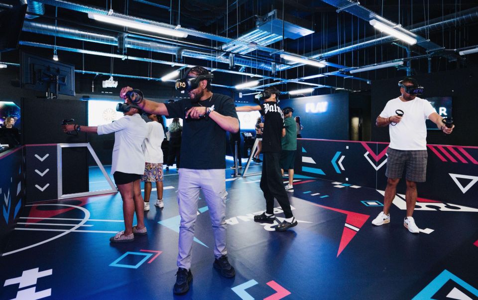 London: UK's Only 60-minute Free-Roaming VR experience - After the Action: Bar Area, AR Darts, and Table Games