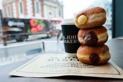 Tea and Doughnuts: Historic Walking Food Tour of Southwark - Starting at St. John Bakery: warm up with your first doughnut