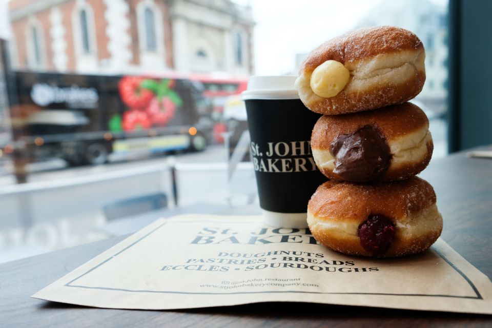 Tea and Doughnuts: Historic Walking Food Tour of Southwark - Starting at St. John Bakery: warm up with your first doughnut