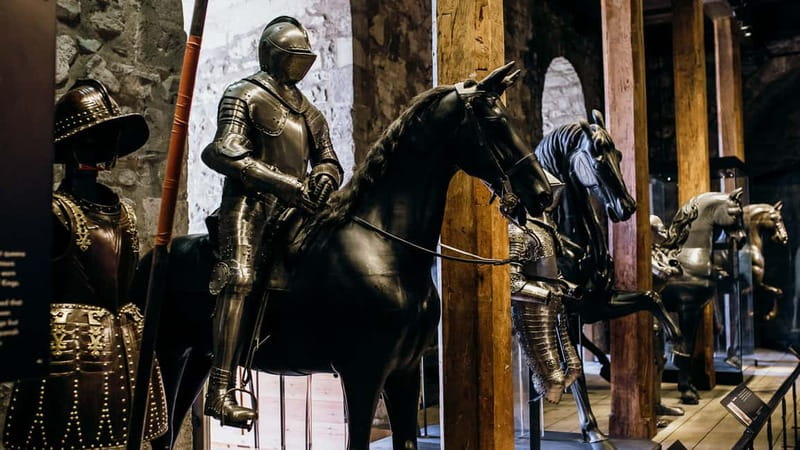 Tower of London Tour with Crown Jewels, plus River Cruise - White Tower and the armory: how armor changed across centuries